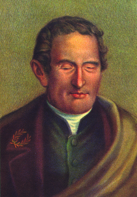 painting of Louis Braille